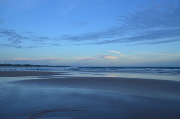 Fototapeta premium sunset on the beach