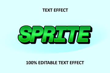 Editable Text Effect GREEN CYAN