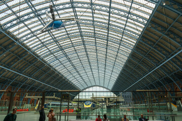 London St. Pancras Bahnhofshalle