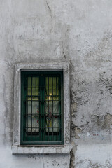 Fototapeta na wymiar Old window in Buenos Aires, Argentina