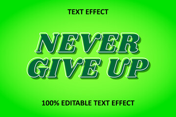 Editable Text Effect BLUE GREEN STROKE