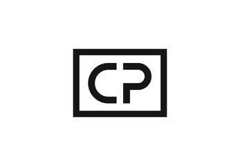 CP letter logo design