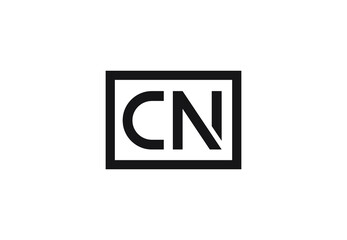 CN letter logo design