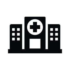 Fototapeta premium hospital sign, medical symbol, health center for patient care