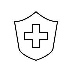 medical symbol, hospital sign for health care system