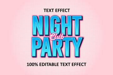 Editable Text Effect BLUE RED PINK
