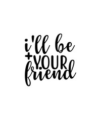 Friendship SVG Cut Files, Vector Printable Clipart, Friendship Quote Svg, Funny Friendship Day Saying Svg, Best Friends Svg