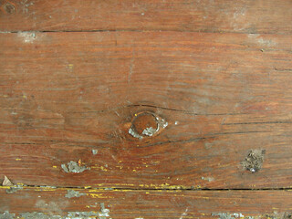 Old brown shabby wooden board background