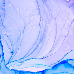 Alcohol ink background. Paint marble print. Ink,