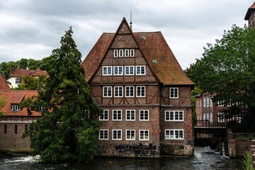 Naklejka premium Lower Saxony State Reception Authority in Lunenburg, Germany