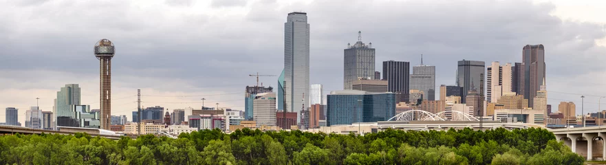 Foto op Aluminium Dallas skyline panorama © John
