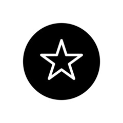 Star icon with rounded style