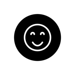 Emoji icon with rounded style