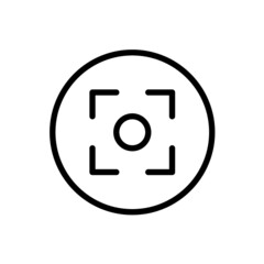 Screenshot icon with rounded style