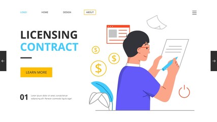 Signing business documents