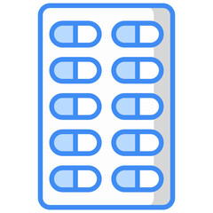 Obraz premium Pills icon