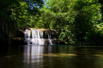 waterfall in the forest