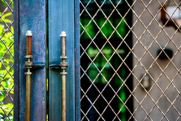 Old Rusty Metal Door