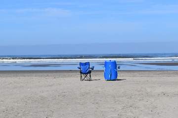 Chairs on a beach