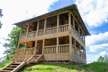 The house-museum of Generalissimo Alexander Suvorov near Borovichi