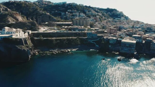 La Vigie beach Algeria Craziest City (aerial view)