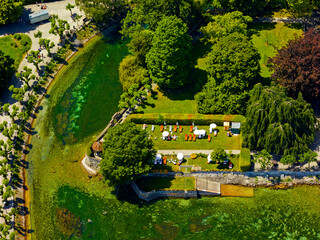 Konstanz am Bodensee von Oben