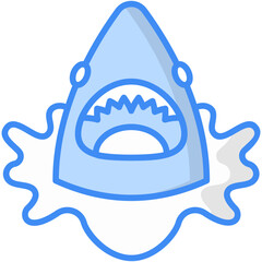 Fototapeta premium Shark icon