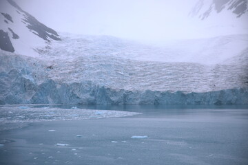 Glacier at Drygalski Fjord, South Georgia Island