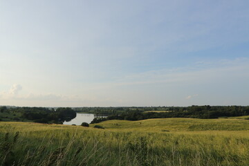 Obraz premium landscape with a river