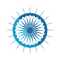 ashoka wheel icon