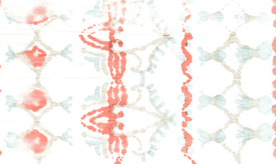 Motif Ikat Pattern. Brown Fur Paper Batik Print.