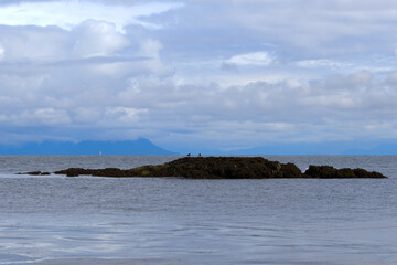 Ocean Scape at Neck Point Park in Nanaimo, British Columbia, Canada.