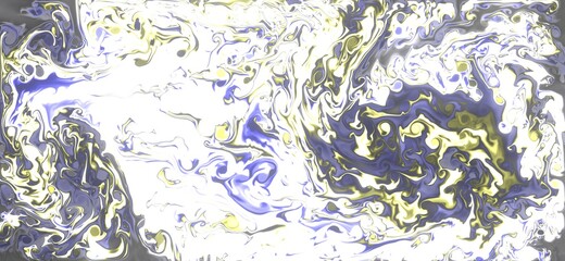 Fluids abstract concept with light colors Background Illustration