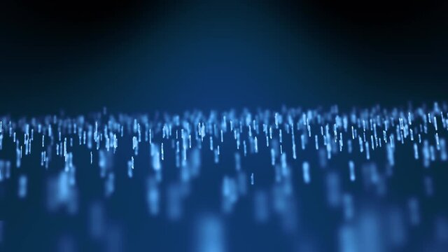 Technology grid with binary data flow