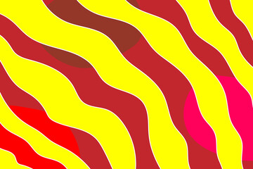 yellow red maroon abstract background, abstract modern wave