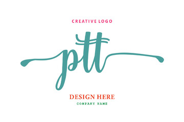 PTT lettering logo is simple, easy to understand and authoritative