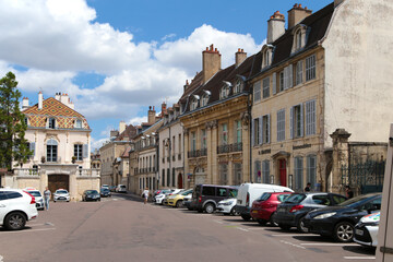 Dijon, France. Prefecture Street View