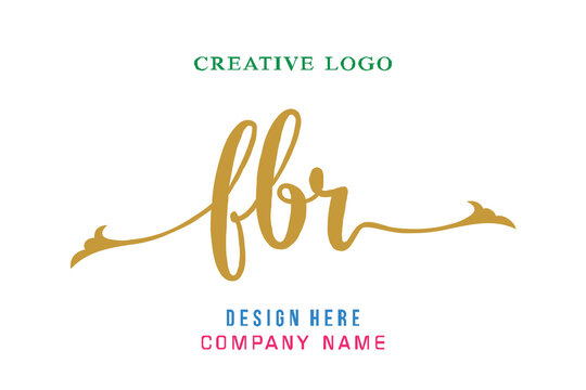 FBR lettering logo is simple, easy to understand and authoritative