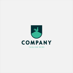 simple and modern logo design template elements