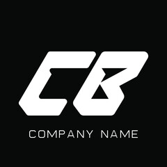  CB Logo Design Vector Template. CB Letter Logo Design Initial Monogram Letter. 