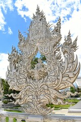 Wat Rong Khun perhaps better known to foreigners as the White Temple, Sculpture is a contemporary, privately-owned art exhibit.