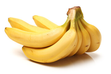 bananas isolated on white background