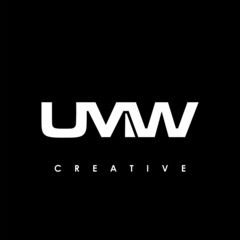 UMW Letter Initial Logo Design Template Vector Illustration