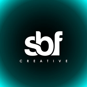 SBF Letter Initial Logo Design Template Vector Illustration
