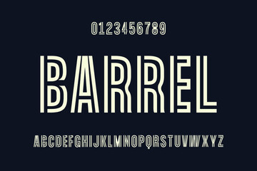 Obraz premium Font.modern alphabet minimal design.Typeface, Typography, Lettering, Hand drawn, Script, Vintage font, Elegant font, Typography fonts regular uppercase and lowercase. vector illustration, handcrafted 