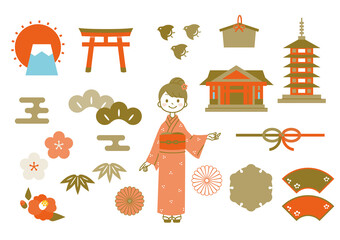 和　京都　着物　素材　シンプル