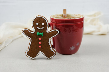 Delicious homemade festive pastries / Gingerbread Cookies / Popular treats for children and adults