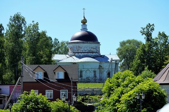 St Nikolas church in Myshkin city