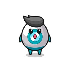 the amazed expression of the rocket cartoon