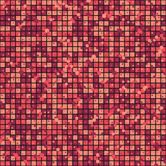 Fototapeta premium Abstract Geometric Pattern generative computational art illustration